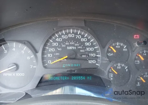 2004 Chevrolet Trailblazer Lt из США, поврежденный, VIN 1GNDT13S042113959